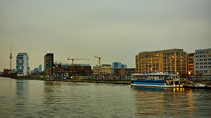 Image showing Berlin, Germany - November 16, 2015: city in the fall