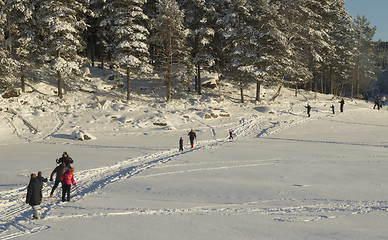 Image showing Norwegian winter landscape