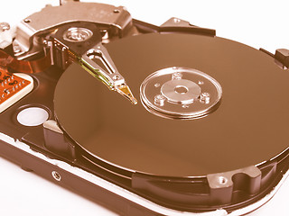 Image showing  PC hard disk vintage