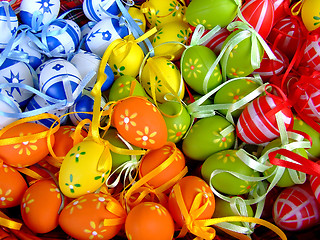 Image showing Easter eggs