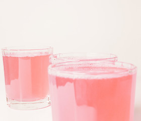 Image showing  Pink grapefruit saft vintage