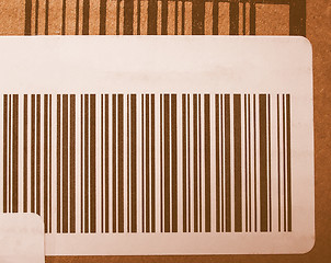 Image showing  Bar code vintage