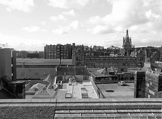 Image showing Black and white Glasgow picture