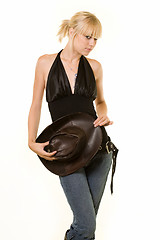 Image showing Cowgirl fashion