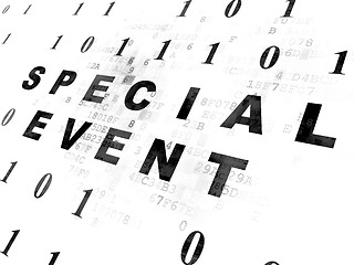 Image showing Business concept: Special Event on Digital background