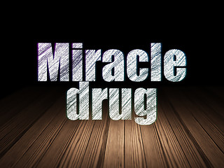 Image showing Healthcare concept: Miracle Drug in grunge dark room