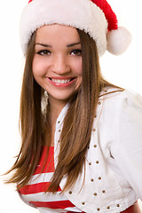 Image showing Female Santa
