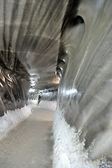 Image showing inside the salt mine