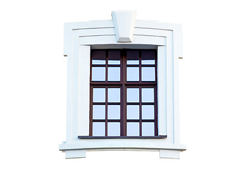 Image showing Window in the ancient style.