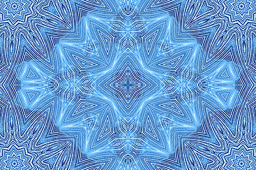 Image showing Blue abstract background