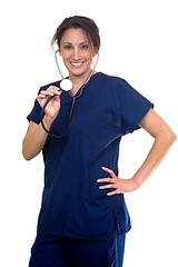 Image showing Smiling nurse