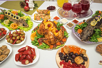 Image showing traditional festive food