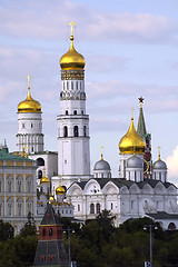 Image showing Belltower Ivan Veliky in Kremlin. Moscow. Russia