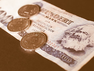Image showing  DDR banknote vintage
