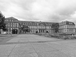 Image showing Neues Schloss (New Castle) Stuttgart