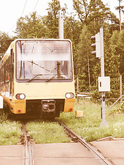 Image showing  Subway train vintage