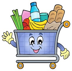 Image showing Shopping cart theme image 2