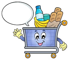 Image showing Shopping cart theme image 4
