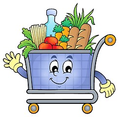 Image showing Shopping cart theme image 5