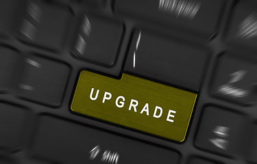 Image showing Laptop button - upgrade