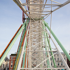 Image showing Old ferris wheel