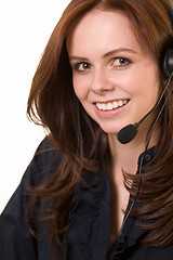 Image showing Telephone operator