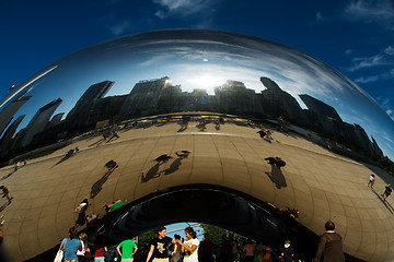 Image showing Chicago mirror bean