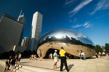 Image showing Chicago mirror bean