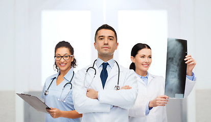 Image showing group of doctors at hospital