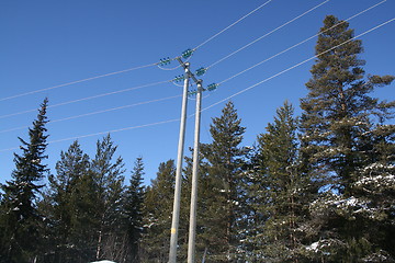 Image showing Power line