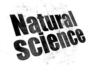 Image showing Science concept: Natural Science on Digital background