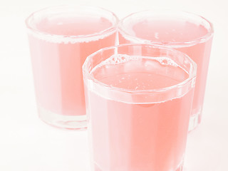 Image showing  Pink grapefruit saft vintage