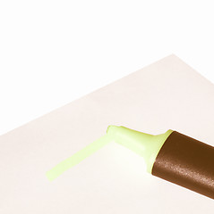 Image showing  Highlighter marker vintage