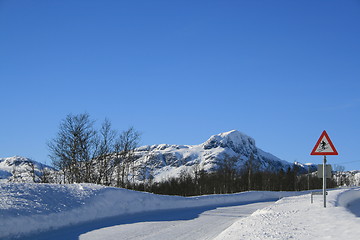 Image showing Norwegian winter