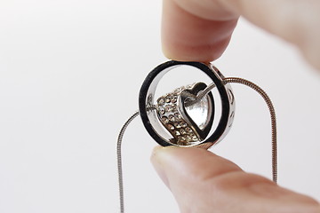 Image showing Heart pendant