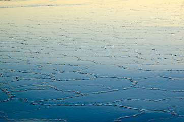 Image showing Newly frozen ice