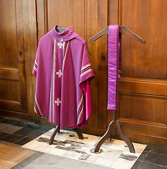 Image showing Clothing of a Catholic bisshop