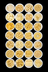 Image showing Dried Pasta Selection