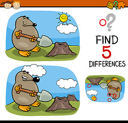 Image showing find differences task