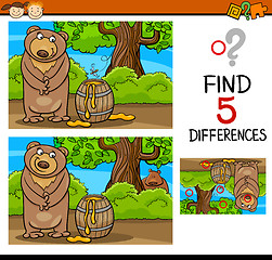 Image showing find differences task for kids