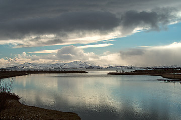 Image showing Thingvellir with lake Pingvallavatn in Iceland