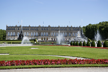 Image showing Castle park Herrenchiemsee, Bavaria