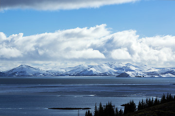 Image showing Thingvellir with lake Pingvallavatn in Iceland