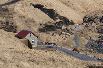 Image showing Lonely house in Iceland