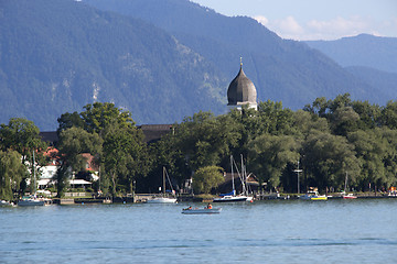 Image showing Isle of Frauenchiemsee in Bavaria, Germany