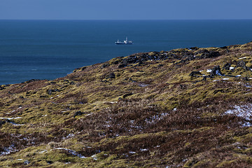 Image showing Ship arrives Iceland