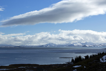 Image showing Thingvellir with lake Pingvallavatn in Iceland