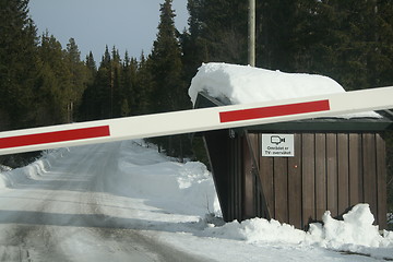 Image showing Private road