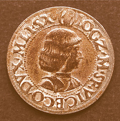 Image showing  Roman coin vintage