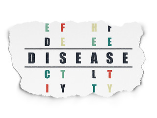 Image showing Healthcare concept: Disease in Crossword Puzzle